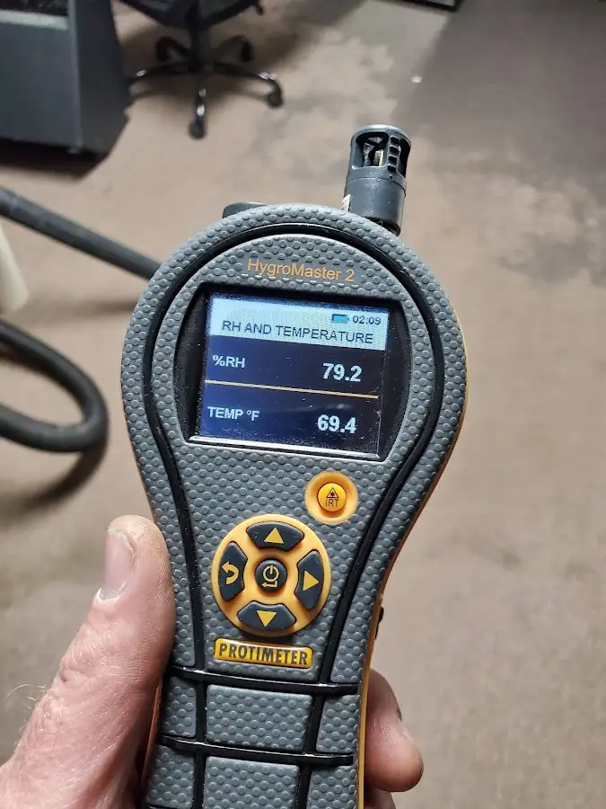 Moisture meter humidity assessment for Mold Remediation & Removal in Laurel Bay